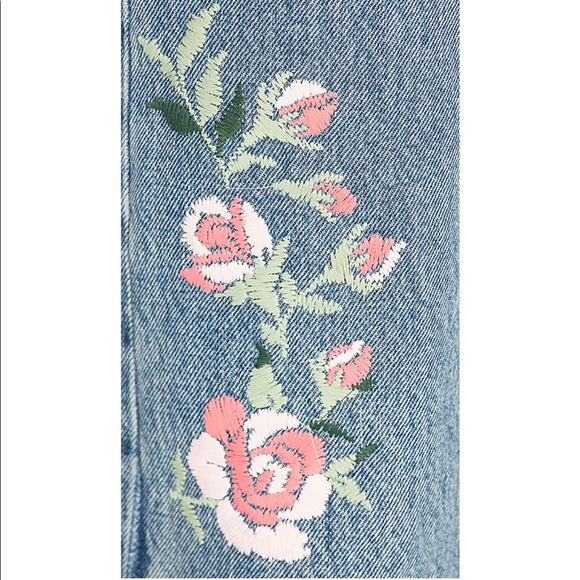 NWT 💕 ANINE BING | Embroidered Jeans - Picture 5 of 5